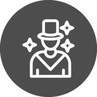 Magician Creative Icon Design vector