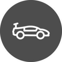 diseño de icono creativo de super coche vector