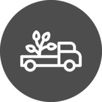 Delivery Truck Creative Icon Design vector