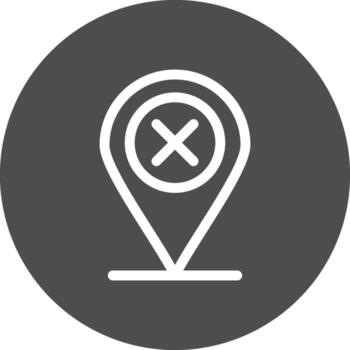 diseño de icono creativo incorrecto vector
