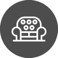 Sofa Creative Icon Design vector