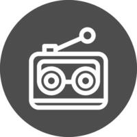 Radio Creative Icon Design vector