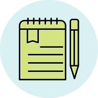 Note Book Vector Icon