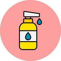 Baby lotion Vector Icon