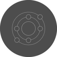 Planet Creative Icon Design vector
