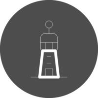 Lighthouse Creative Icon Design vector