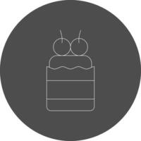 Cupcake Creative Icon Design vector