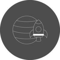 Planet Creative Icon Design vector