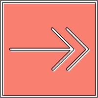 Right Arrow Vector Icon