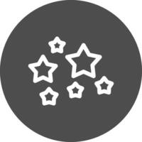 diseño de icono creativo de estrellas vector