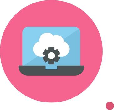 Cloud Computing Vector Icon