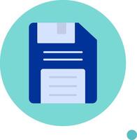 Floppy Disk Vector Icon