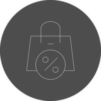 diseño de icono creativo de bolsa vector