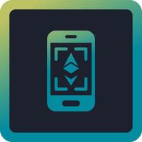 Ethereum Scan Vector Icon