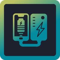 Portable Battery Vector Icon