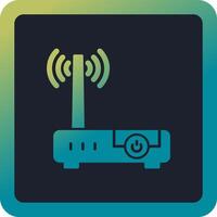 Router Device Vector Icon