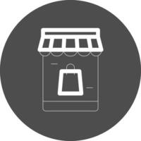 Online Shopping Creative Icon Design vector