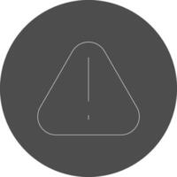Warning Creative Icon Design vector