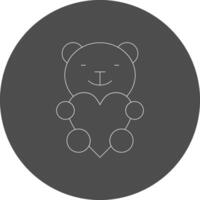 diseño de icono creativo de oso vector