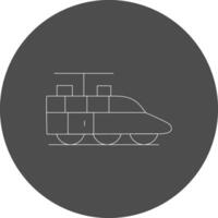 diseño de icono creativo de tren vector