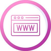 Web Browser Vector Icon