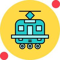 Tram Vector Icon