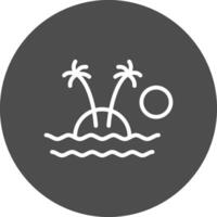 Island Creative Icon Design vector