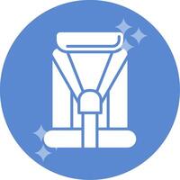 Car Seat baby Vector Icon