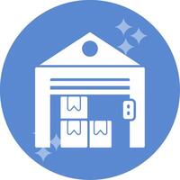 Warehouse Vector Icon