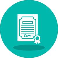 Certificate Vector Icon