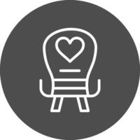 Chair Creative Icon Design vector