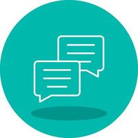 Construction Conversation Vector Icon