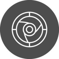 Shutter Creative Icon Design vector