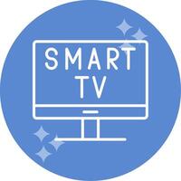 icono de vector de smart tv