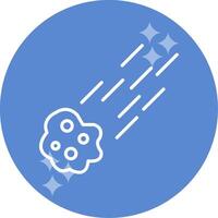 Meteor Vector Icon