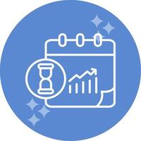 Work Dead Line Vector Icon