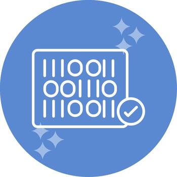 icono de vector de cifrado