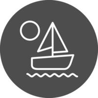 diseño de icono creativo de kayak vector