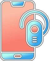 Earpiece Vector Icon