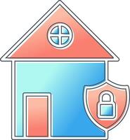 Home Security Vector Icon