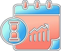 Work Dead Line Vector Icon