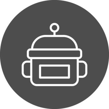 Pot Creative Icon Design vector