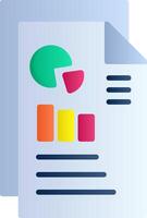 Work Report Vector Icon