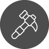 Hammer Creative Icon Design vector