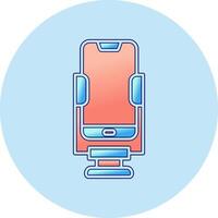 Smartphone Stand Vector Icon