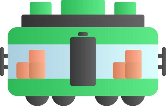 Train Cargo Vector Icon