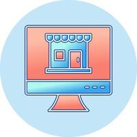 Online Shop Vector Icon