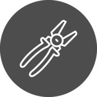 Pliers Creative Icon Design vector