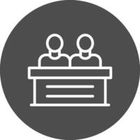 Jury Creative Icon Design vector