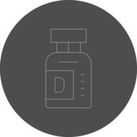 Vitamins Creative Icon Design vector